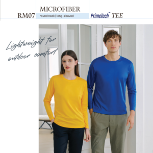 T Shirt Microfibre RN Long RM 07