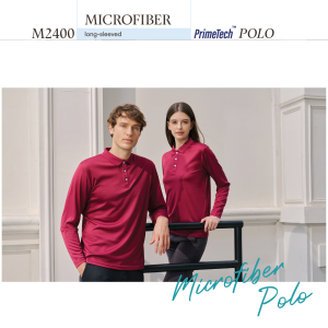 T Shirt Microfibre Collar Long M2400
