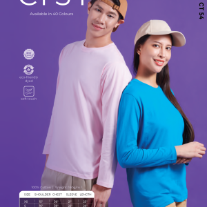 T Shirt Cotton Round Neck RNLS CT54