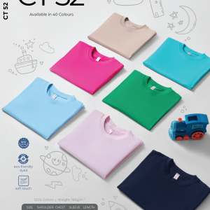 T Shirt Cotton For Kids CT-52