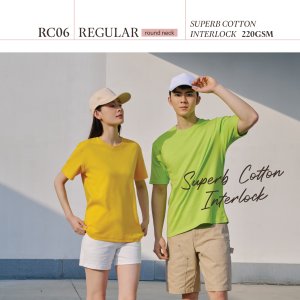 T Shirt Cotton Round Neck RNSS Oversize RC06